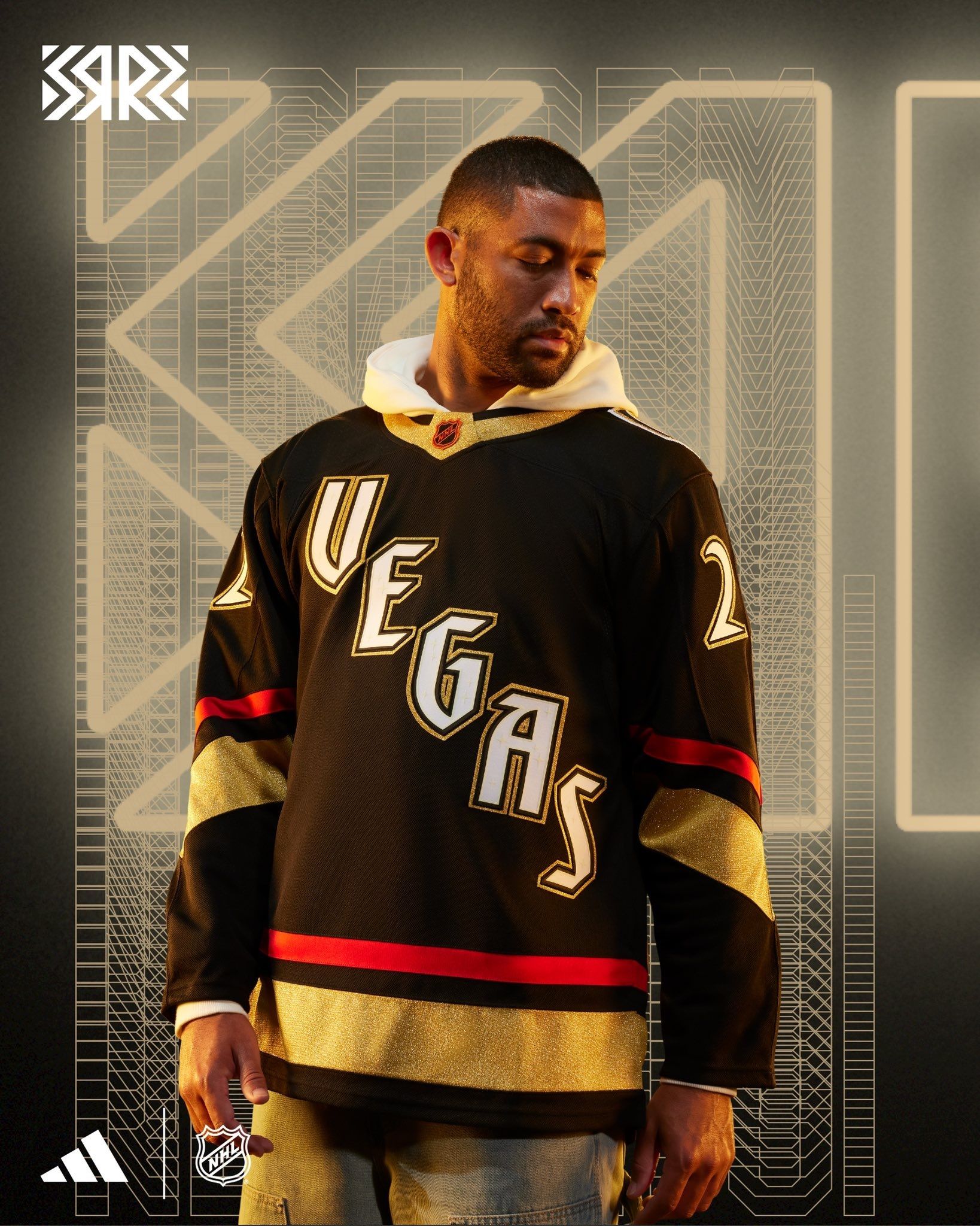 Vegas Golden Knights Adidas/Fanatics Retro Reverse 2.0 Jersey Customiz –  Sports Town USA