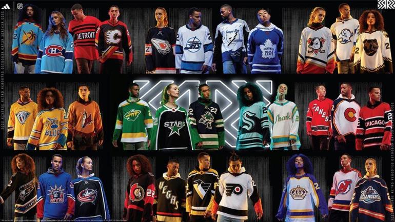 NHL Reverse Retro Jerseys — UNISWAG