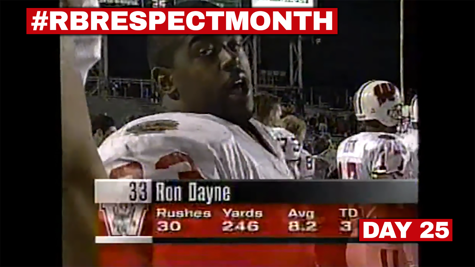 RB Respect Month, Day 25: Ron Dayne vs. Utah (1996)