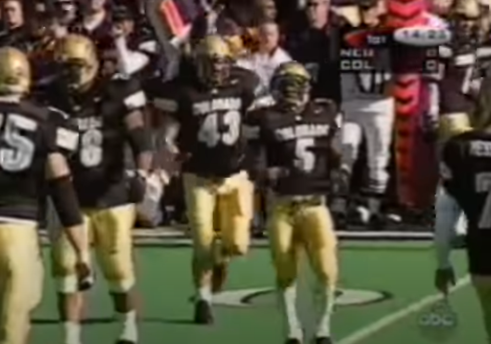 Uniform of the Day: Colorado goes Vegas gold for one night only