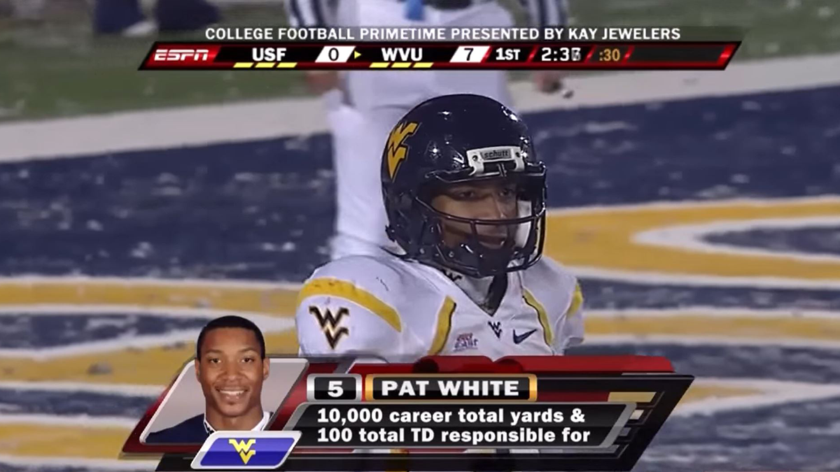 Pat White was one of one