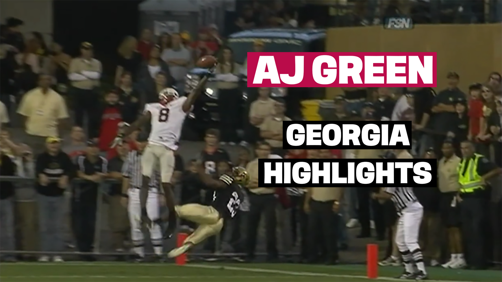 Video: AJ Green Georgia highlights in case you need a refresher on how legendary he was
