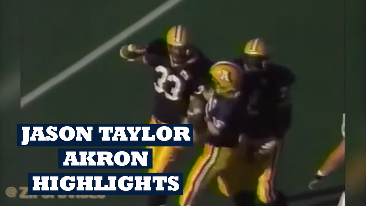 Video: Jason Taylor Akron Highlights