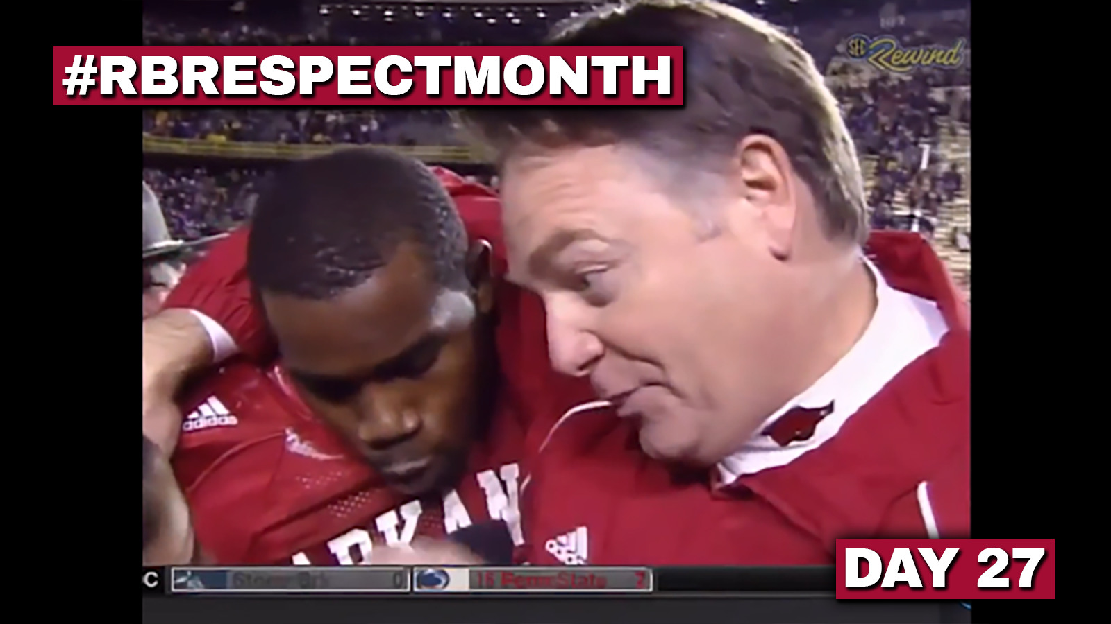 RB Respect Month Vol. 2, Day 27: Arkansas' three-headed monster upsets LSU (2007)