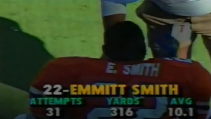 Throwback video: Emmitt Smith runs for 316 yards on New Mexico
