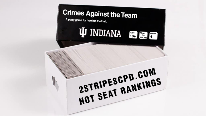 Hot Seat Rankings: Playing 'Crimes Against the Team' with Tom Allen