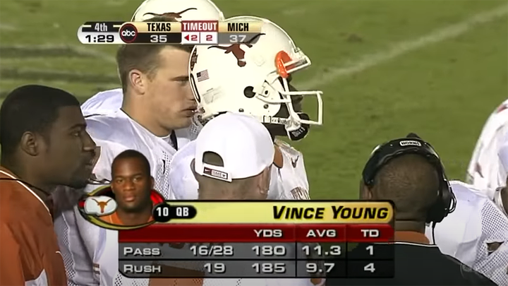 Classic Bowl Performances: Vince Young enters superstardom