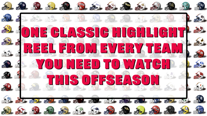 One classic highlight reel from every team you need to watch this offseason