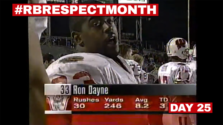 RB Respect Month, Day 25: Ron Dayne vs. Utah (1996)