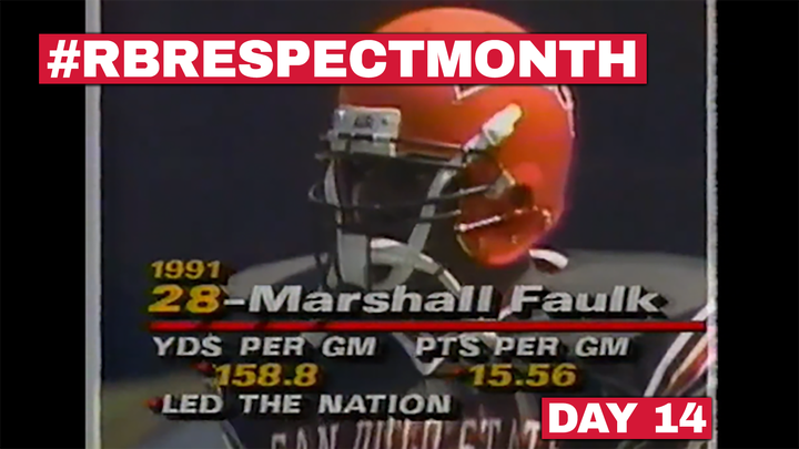 RB Respect Month, Day 14: Marshall Faulk vs. USC (1992)