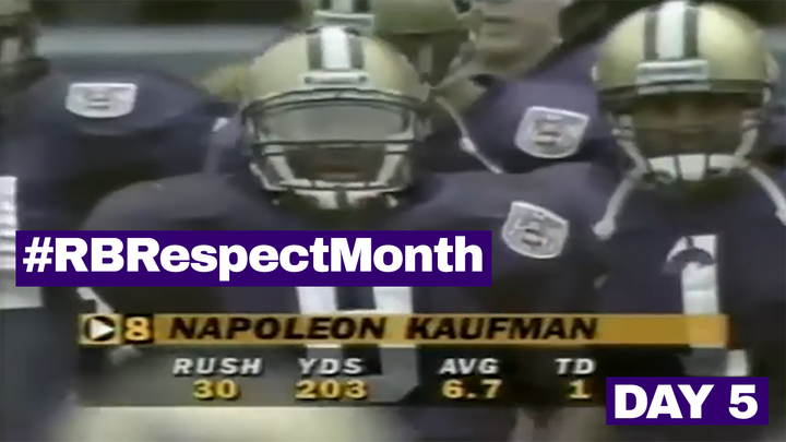 RB Respect Month, Day Five: Napoleon Kaufman runs over UCLA (1994)