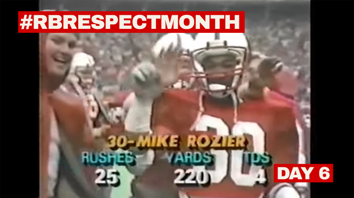 RB Respect Month, Day Six: Mike Rozier breaks every record imaginable vs. Kansas (1983)