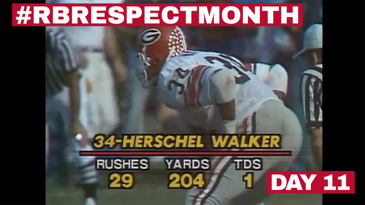 RB Respect Month, Day 11: Herschel Walker vs. Florida (1980)
