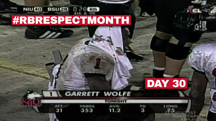 RB Respect Month, Day 30: Garrett Wolfe vs. Ball State (2006)