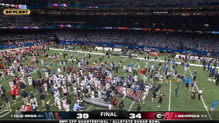 The CFP final four is unexpected, but not an accident