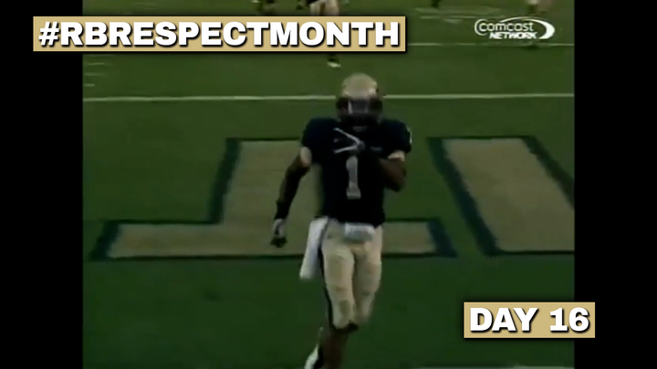 RB Respect Month Vol. 3, Day 16: Ray Graham and Pitt's storied RB history (2010)