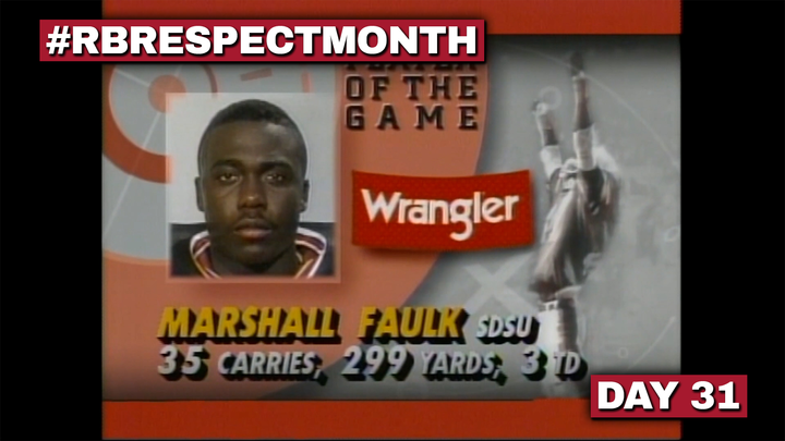 RB Respect Month Vol. 3, Day 31: Marshall Faulk dismantles BYU (1992)
