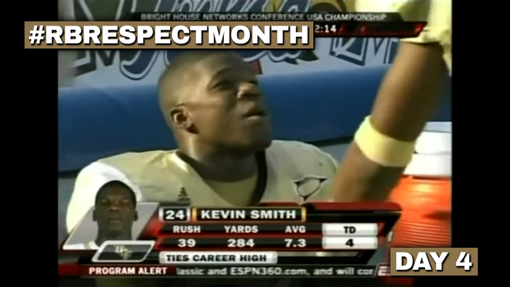 RB Respect Month Vol. 3, Day Four: Kevin Smith and the most disrespected RB season in college football history (2007)